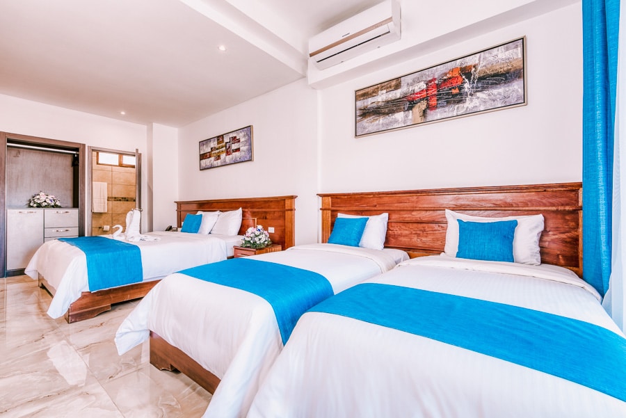 Habitaciones Quadruples Hotel Swan's Cay Bocas Town, Isla Colon